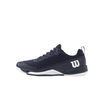 Wilson Tennis Shoes Rush Pro 4.5 Allcourt (Stability) 2025 navy blue Men's